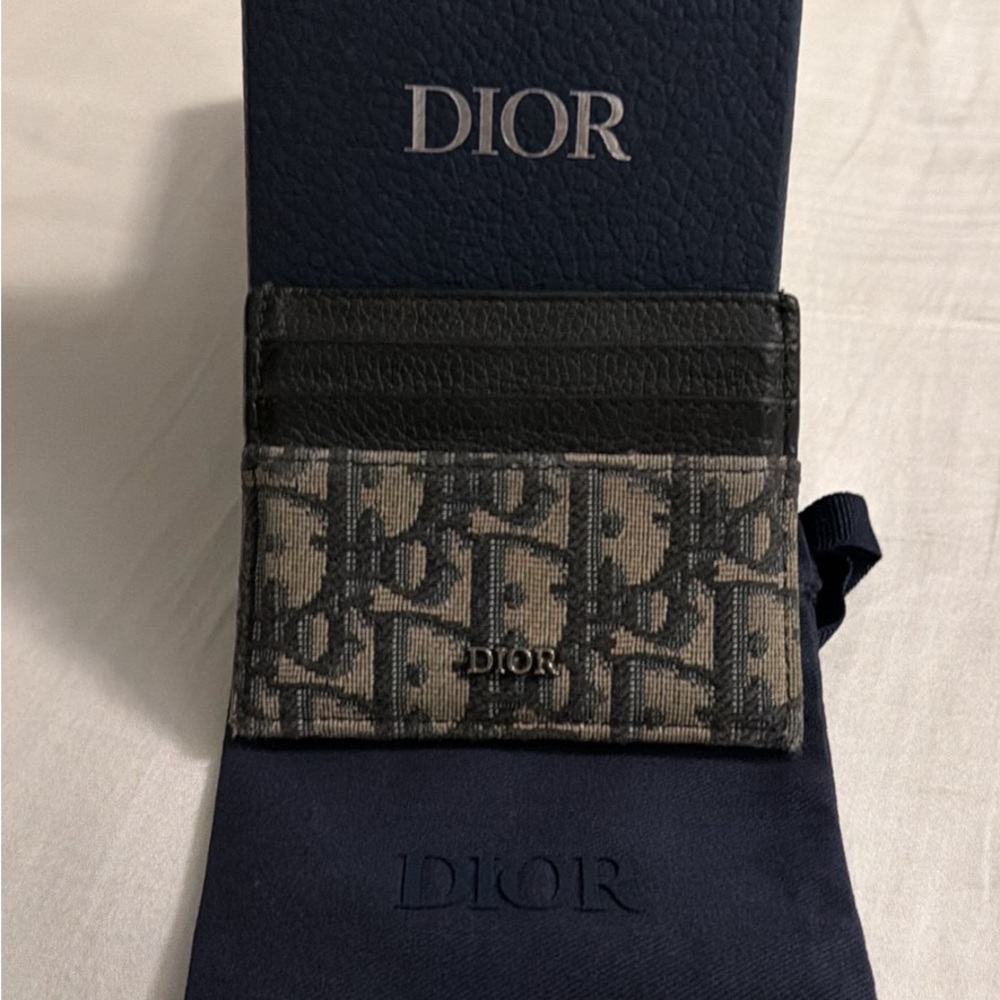 Dior Monogram Beige Card Holder - Picture 2 of 5